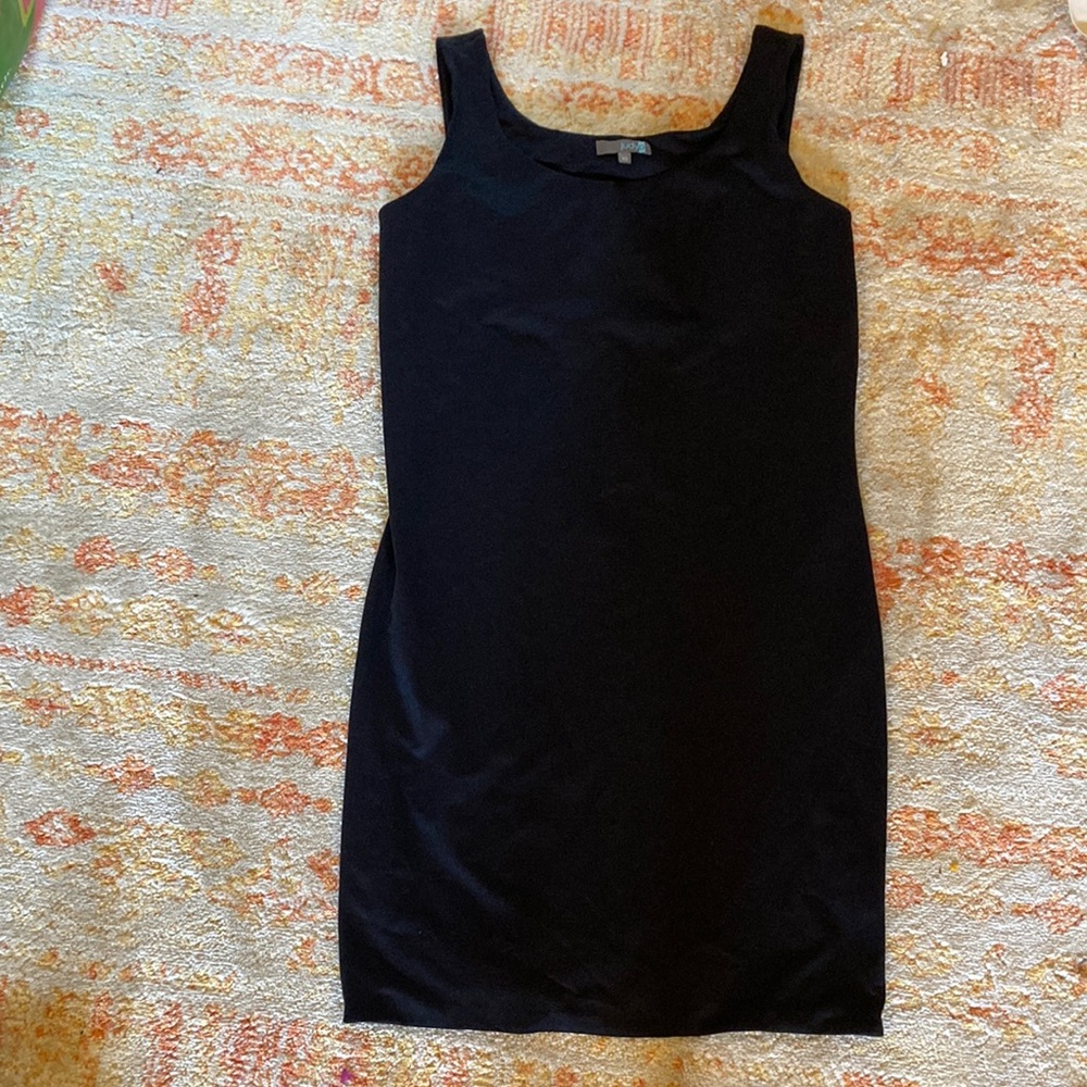 Very flattering black tank top dress